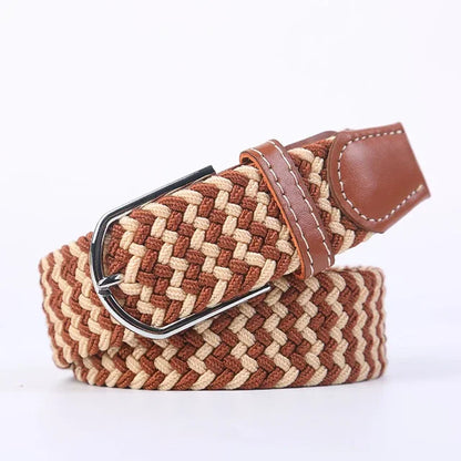 Casual Woven Fabric Elastic Belts