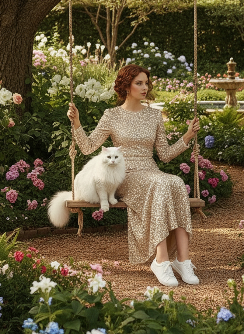 Elegant Sequin Midi Dresses