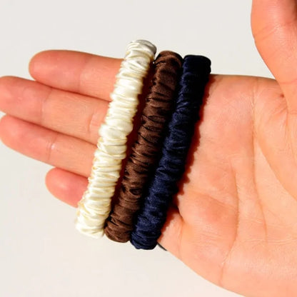 Skinnie Silk Scrunchies