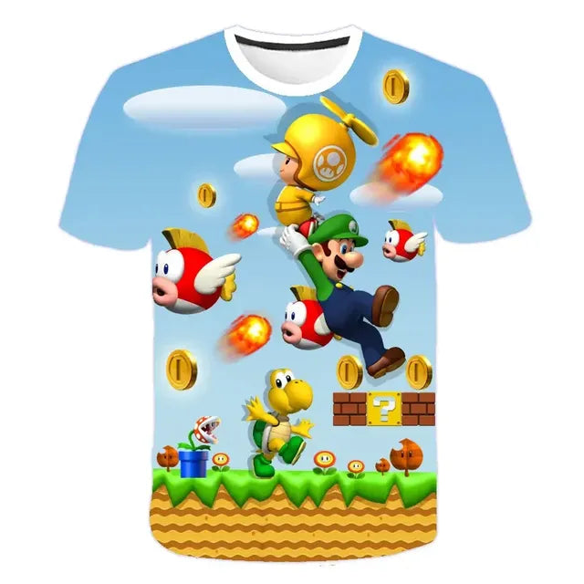 Super Mario Bro Kids T-Shirt