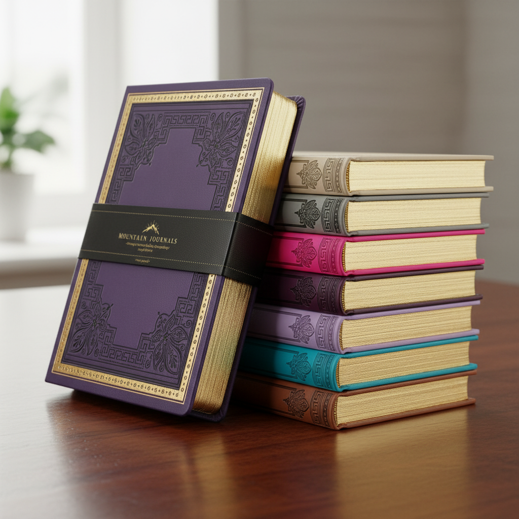 Mountain Vegan Leather Vintage Journals