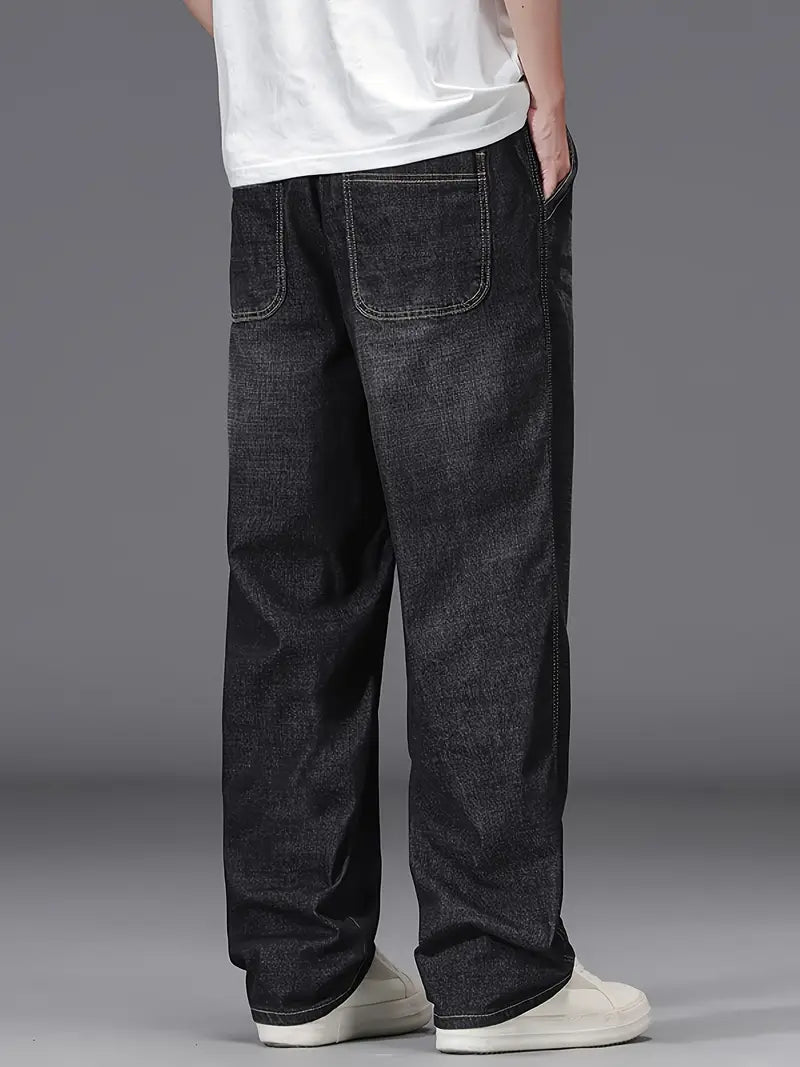 HANDSOM Plus Size Palazzos Stretch Jeans