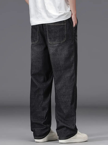 HANDSOM Plus Size Palazzos Stretch Jeans