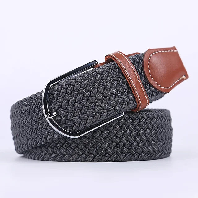 Casual Woven Fabric Elastic Belts