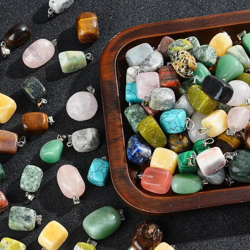 Natural Stone Irregular Pendants