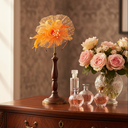 KOKO Mesh Feather Headband Fascinators