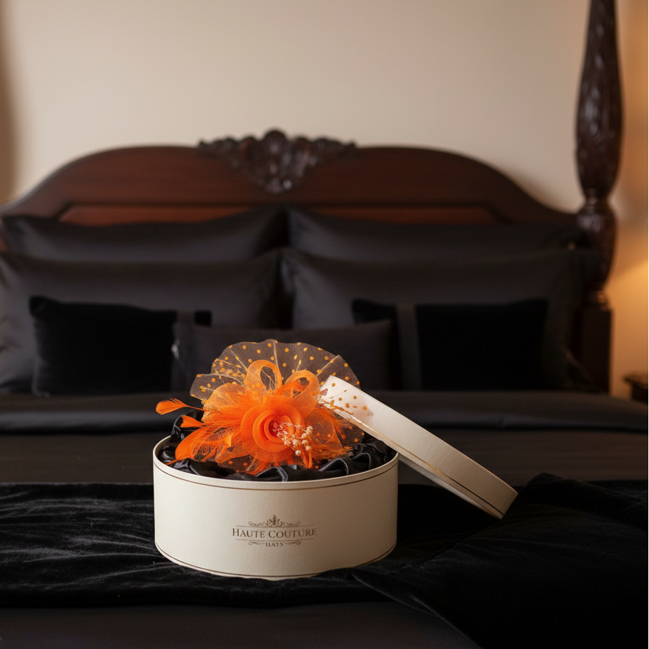 KOKO Mesh Feather Headband Fascinators