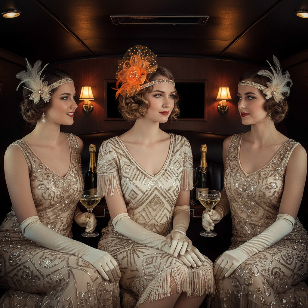 KOKO Mesh Feather Headband Fascinators