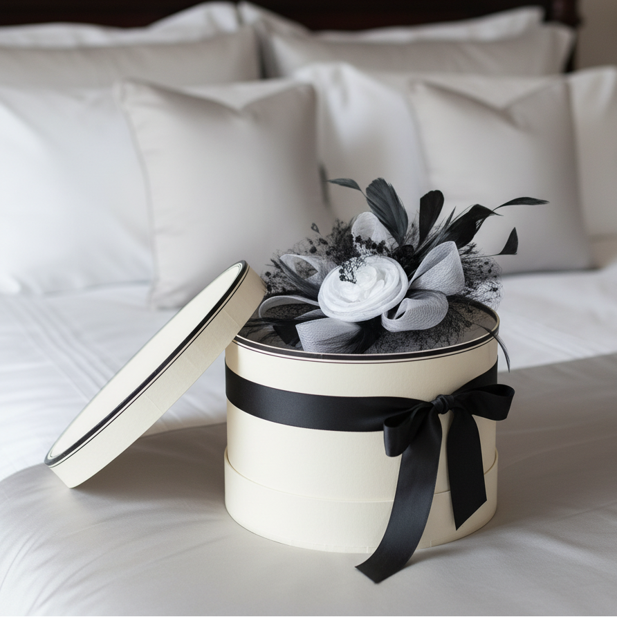 KOKO Mesh Feather Headband Fascinators