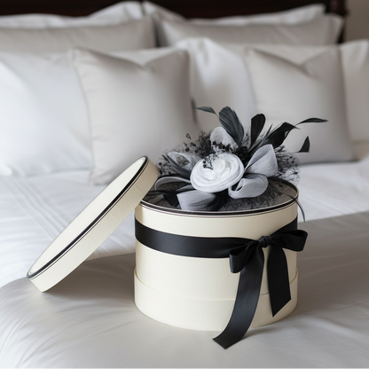 KOKO Mesh Feather Headband Fascinators