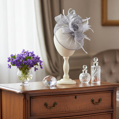 Hemp & Feather Hairpin Fascinators