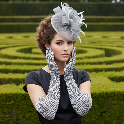 Hemp & Feather Hairpin Fascinators