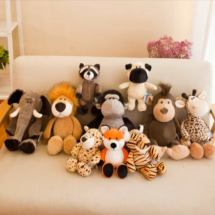 Huggable Plush Jungle Toys