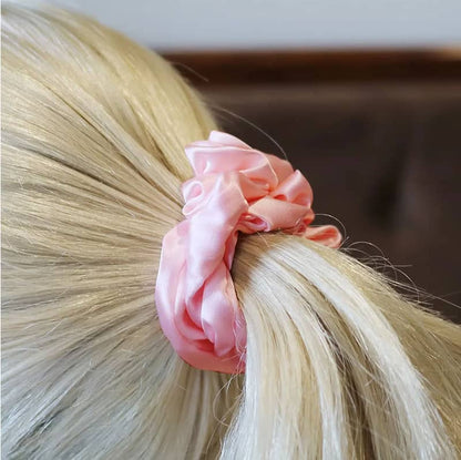 Lily Silk Hair Scrunchies