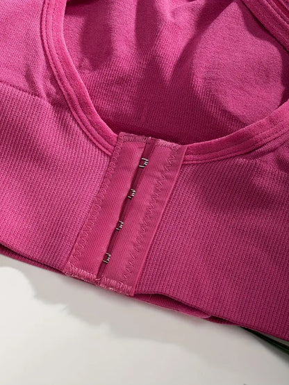 CELILIN Racerback Plus Size Sports Bras
