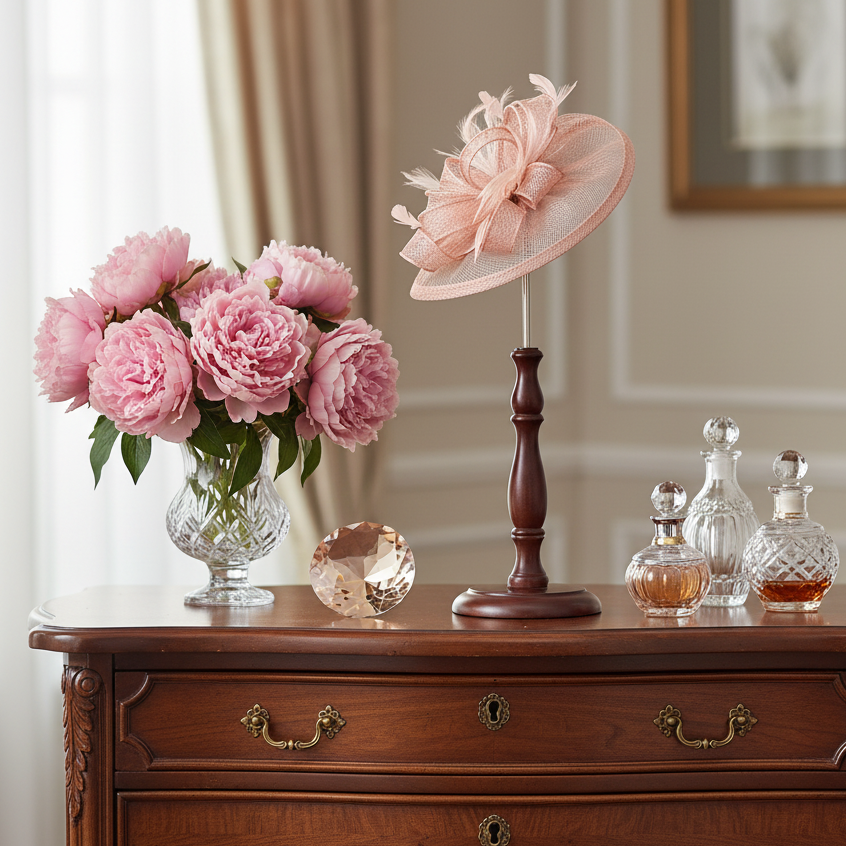 Hemp & Feather Hairpin Fascinators