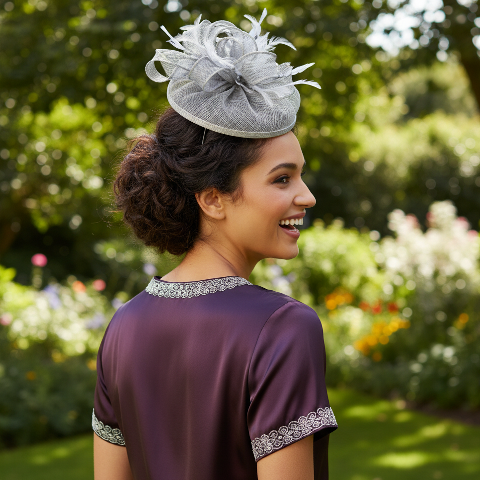 Hemp & Feather Hairpin Fascinators