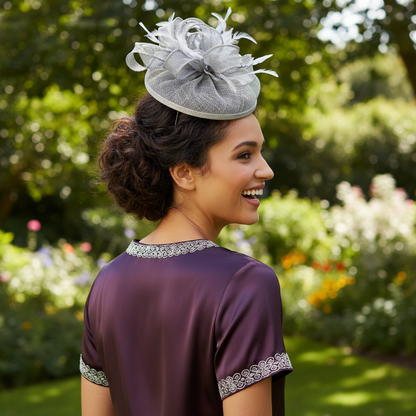 Hemp & Feather Hairpin Fascinators