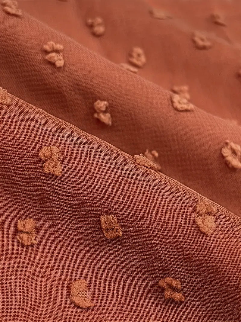 Chiffon Polka Dot Baby Doll Shortie Nightie