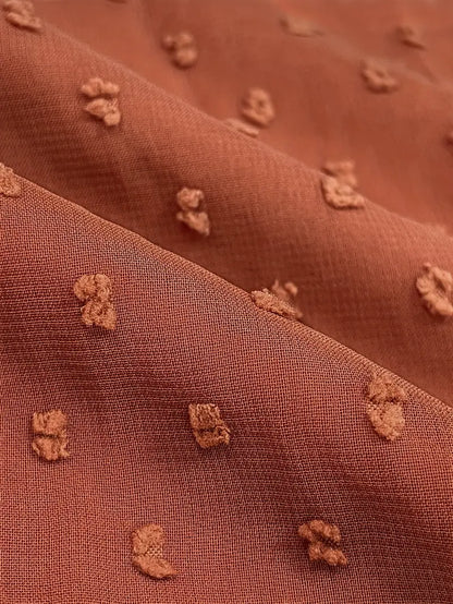 Chiffon Polka Dot Baby Doll Shortie Nightie