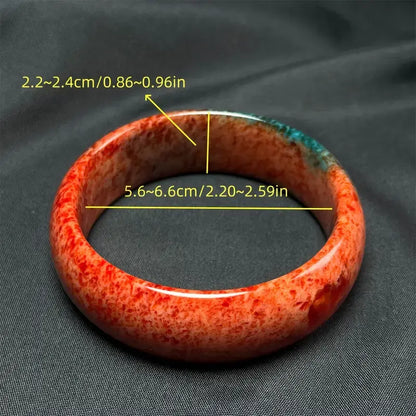 Ziquexsite Natural Stone Wide Bracelet