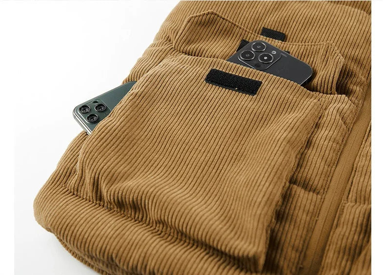 Arctic Armor Corduroy Thermal Wool Vest