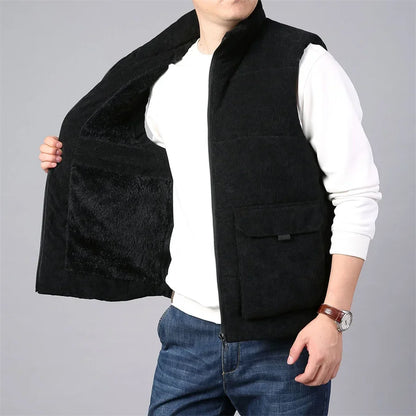 Arctic Armor Corduroy Thermal Wool Vest