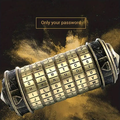 Cryptex Da Vinci Code Mini Lock with Hidden Compartment