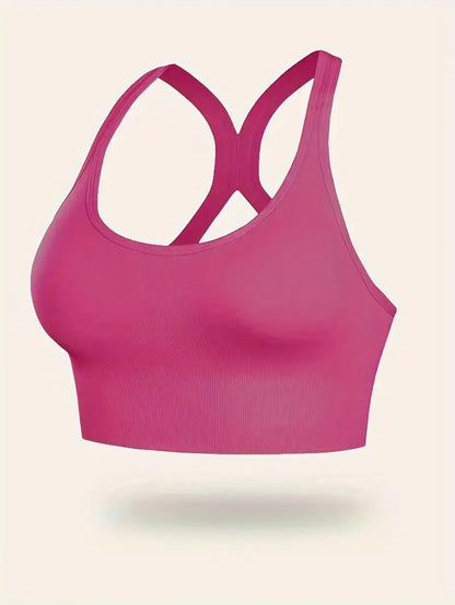 CELILIN Racerback Plus Size Sports Bras