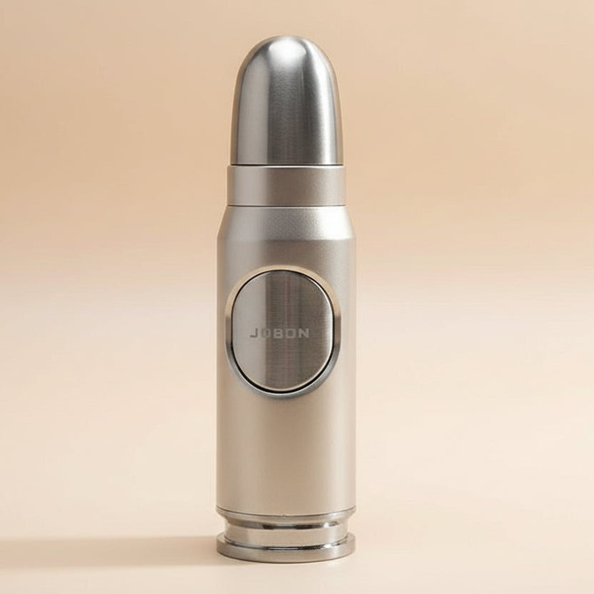 JOBON Metal Bullet Shaped Windproof Butane Lighter