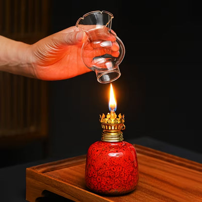 Ceramic Glaze Oil Lamps