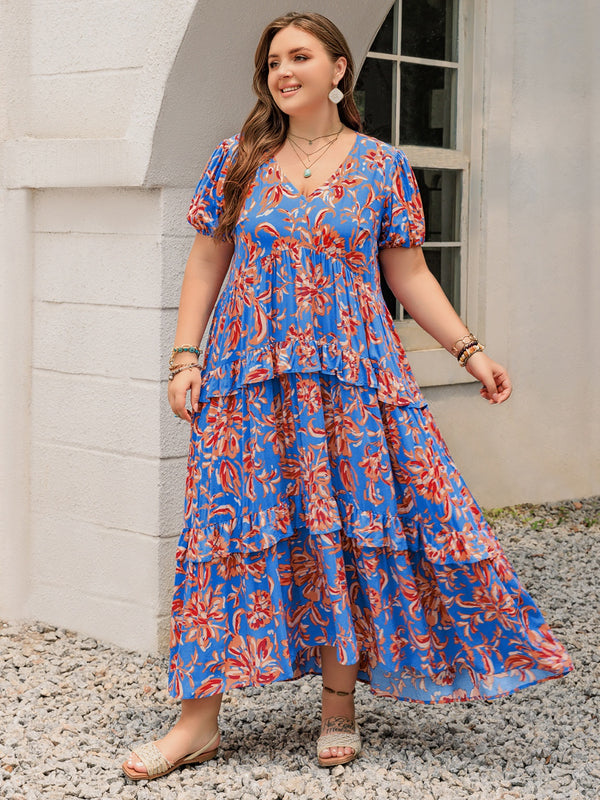 Rustty Dustty Plus Size Viscose Boho Dress