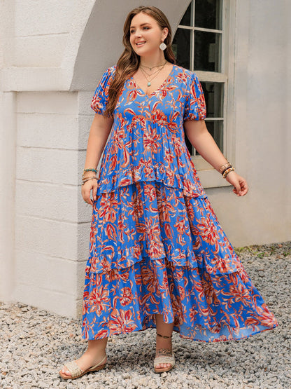 Rustty Dustty Plus Size Viscose Boho Dress