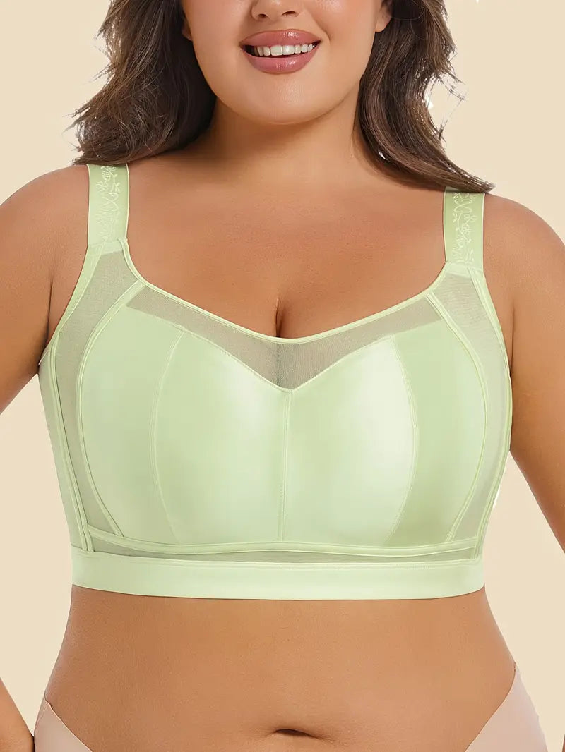 Wingslove Plus Size French Seamless Bra