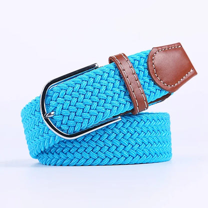 Casual Woven Fabric Elastic Belts