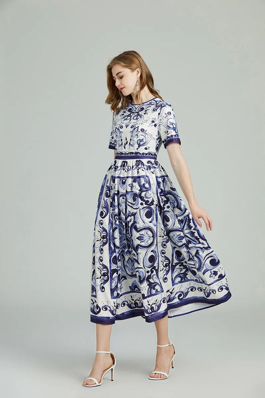 Kate Mediterraneo Midi Dress
