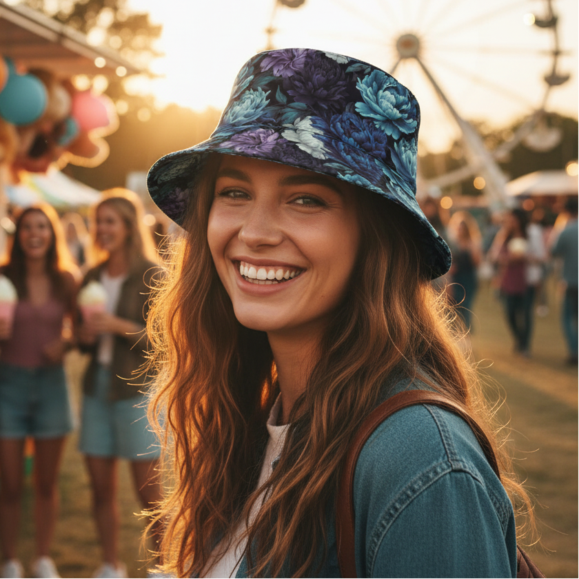 Reversible BloomZ Bucket Hat