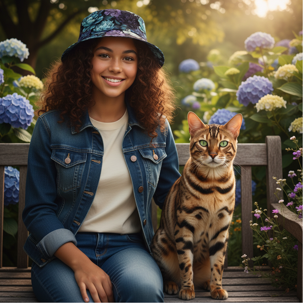 Reversible BloomZ Bucket Hat