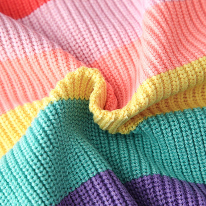 Campure Rainbow Cotton Knit Jumpers
