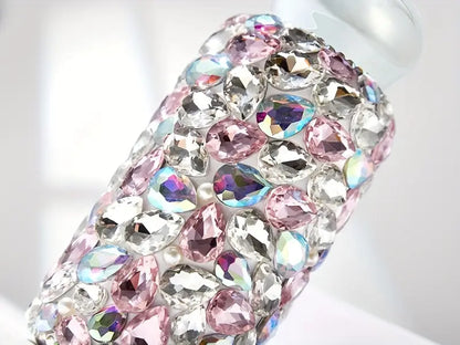 Rhinestone Studded Insulated Vacuum Flask