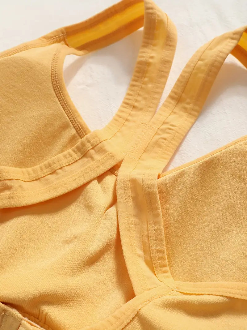 CELILIN Racerback Plus Size Sports Bras