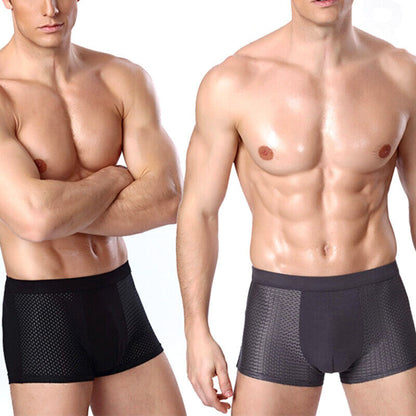 Berllio Premium Ice Silk Boxer Shorts