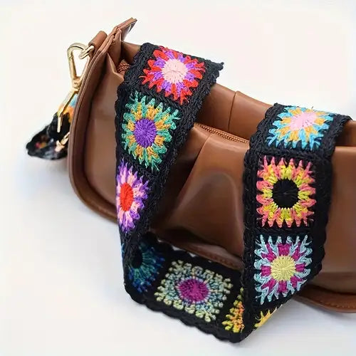 Retro Adjustable Woven Bag Straps