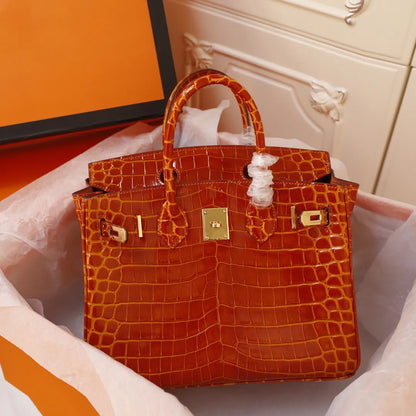 Birkin Crocodile Leather Handbags - The Dubai Collection