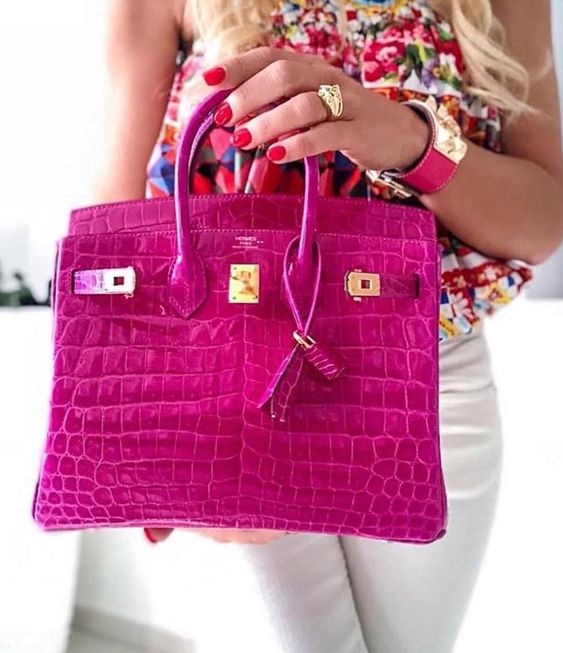 Birkin Crocodile Leather Handbags - The Dubai Collection