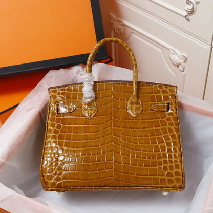 Birkin Crocodile Leather Handbags - The Dubai Collection