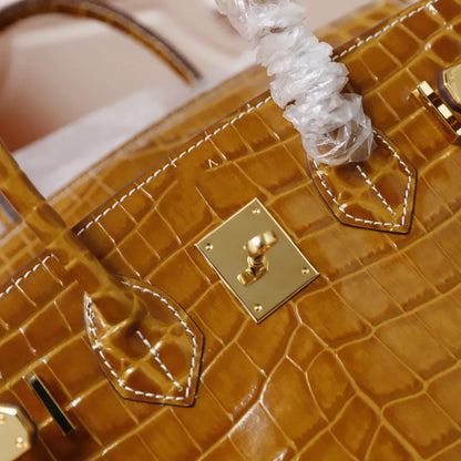 Birkin Crocodile Leather Handbags - The Dubai Collection