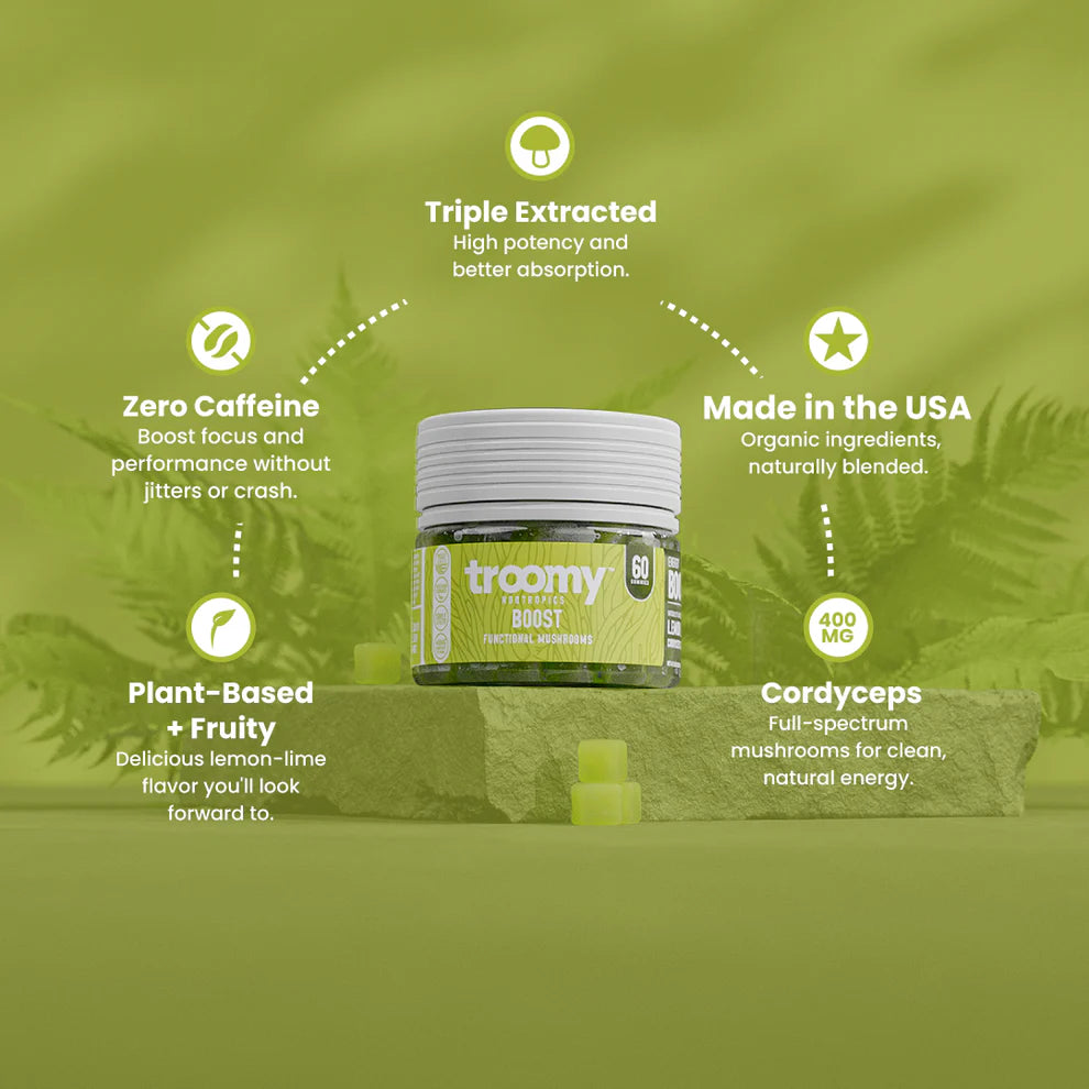 Troomy Nootropics Mushrooms Gummies