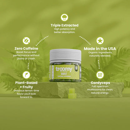 Troomy Nootropics Mushrooms Gummies