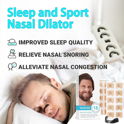 Anti-Snoring Sleep Aid Magnetic Nasal Dilators